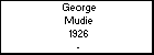 George Mudie