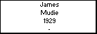 James Mudie