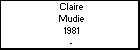 Claire Mudie