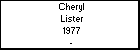Cheryl Lister