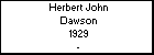Herbert John Dawson