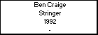 Ben Craige Stringer
