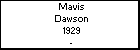 Mavis Dawson