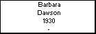 Barbara Dawson