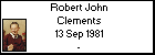 Robert John Clements