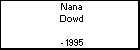 Nana Dowd