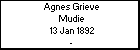 Agnes Grieve Mudie
