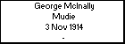 George McInally Mudie