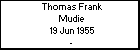 Thomas Frank Mudie