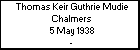 Thomas Keir Guthrie Mudie Chalmers
