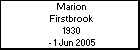 Marion Firstbrook