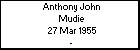 Anthony John Mudie