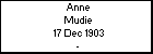 Anne Mudie