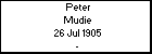Peter Mudie