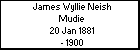 James Wyllie Neish Mudie