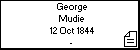George Mudie