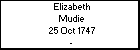 Elizabeth Mudie