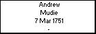 Andrew Mudie