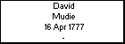 David Mudie