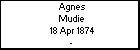 Agnes Mudie
