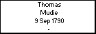 Thomas Mudie
