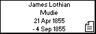 James Lothian Mudie