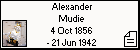 Alexander Mudie