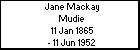Jane Mackay Mudie