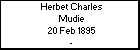 Herbet Charles Mudie