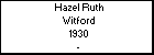 Hazel Ruth Witford