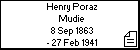 Henry Poraz Mudie