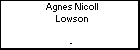 Agnes Nicoll Lowson