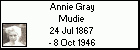 Annie Gray Mudie