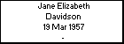 Jane Elizabeth Davidson