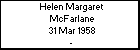 Halen Margaret McFarlane