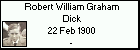 Robert William Graham Dick