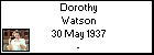 Dorothy Watson