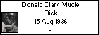 Donald Clark Mudie Dick