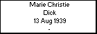 Marie Christie Dick