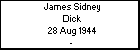 James Sidney Dick