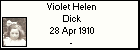 Violet Helen Dick