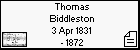 Thomas Biddleston