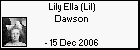 Lily Ella (Lil) Dawson