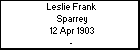 Leslie Frank Sparrey