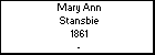 Mary Ann Stansbie
