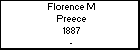 Florence M Preece