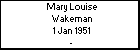 Mary Louise Wakeman
