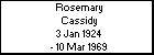 Rosemary Cassidy