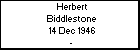 Herbert Biddlestone