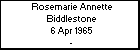 Rosemarie Annette Biddlestone